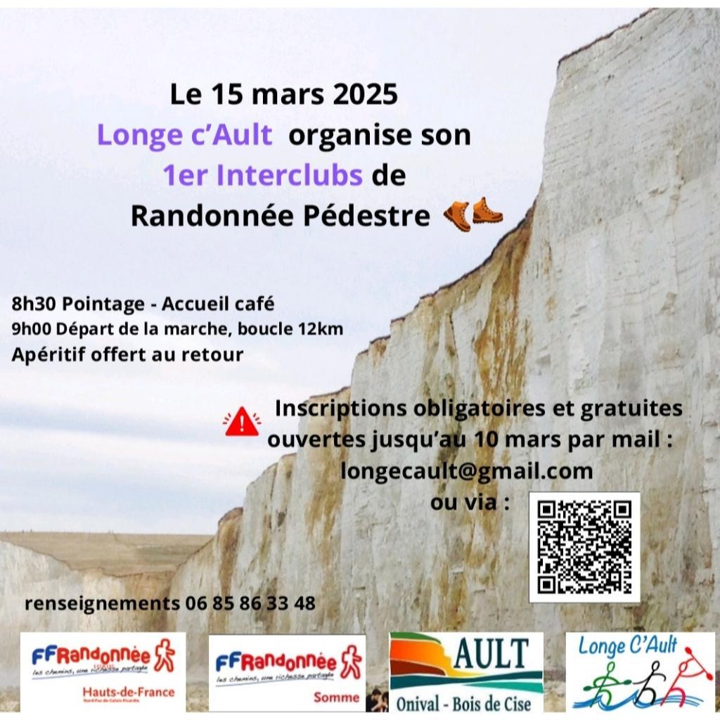 Affiche interclubs 15 mars 2025 longe c ault